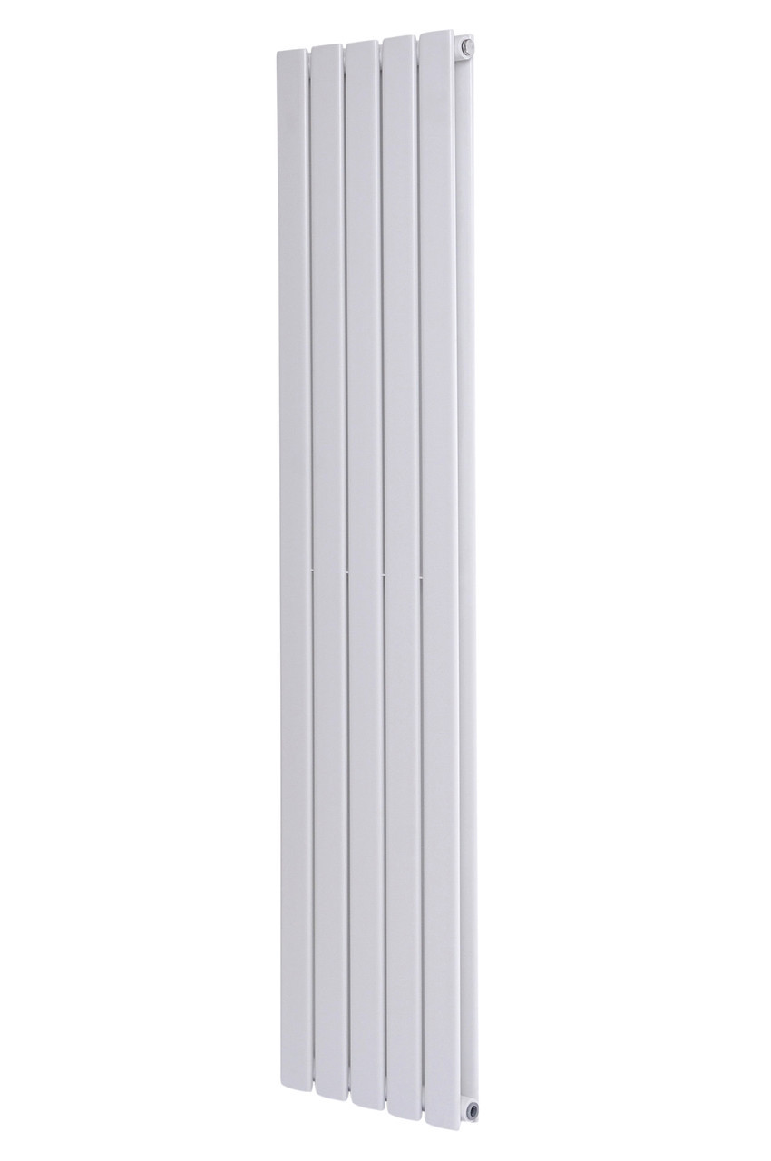 Вертикальний дизайнерський радіатор опалення ARTTIDESIGN Livorno II 5/1400/340/50 білий матовий